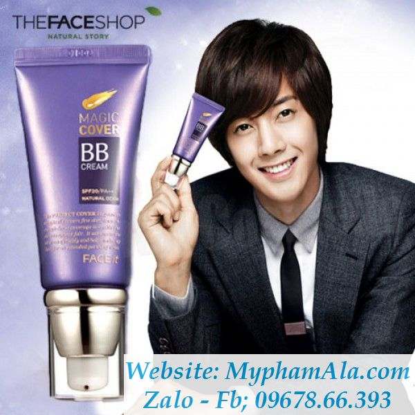 kem-nen-da-nang-the-face-shop-magic-cover-bb-cream