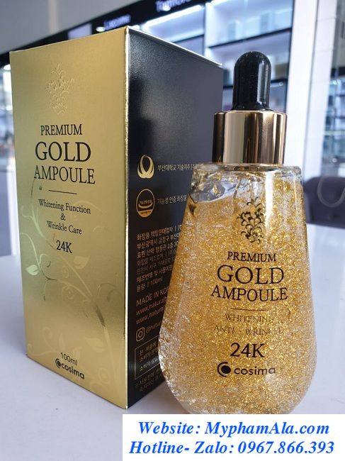 Tinh chất Premium Gold Ampoule 24K Cosima
