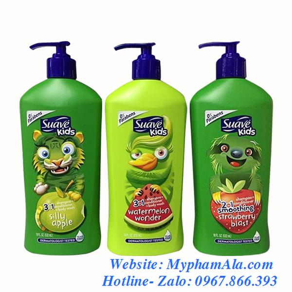 dau-tam-goi-3-in-1-suave-kids-4