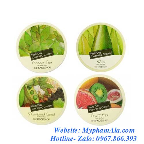 kem-tay-trang-herb-day-365-cleansing-cream-thefaceshop