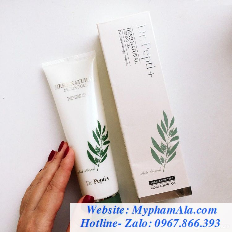 tay-da-chet-dr-pepti-herb-natural-peeling-gel-130ml