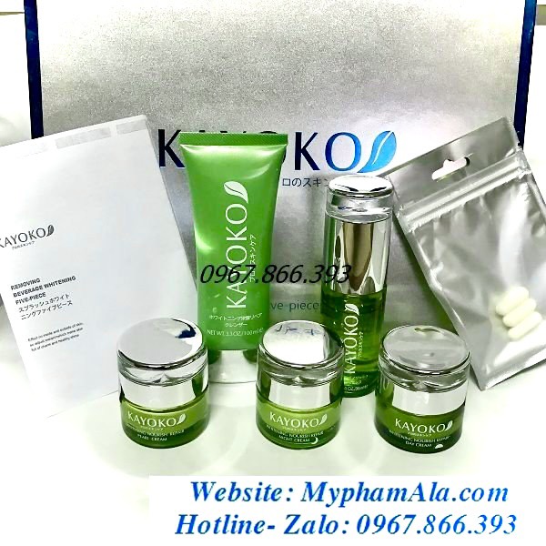 Mỹ phẩm kayoko 5in1 dưỡng da nhật bản