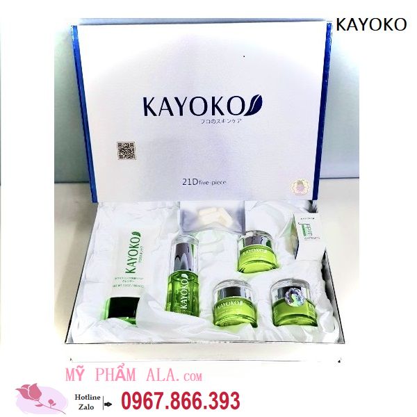 Mỹ phẩm kayoko xanh 5in1 