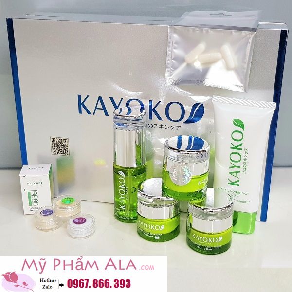 Mỹ phẩm kayoko xanh 5in1 nhật bản