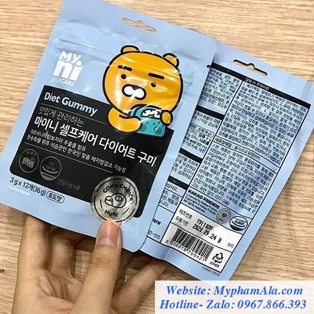 KẸO DẺO GIẢM CÂN DIET GUMMY KAKAO FRIENDS
