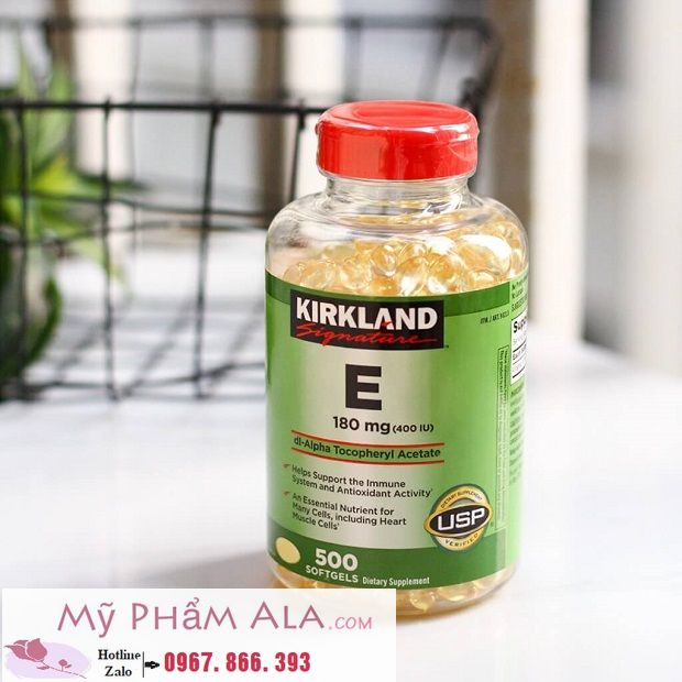 vien-uong-vitamin-e-kirkland-signature-vitamin-e-400-iu-500-vien