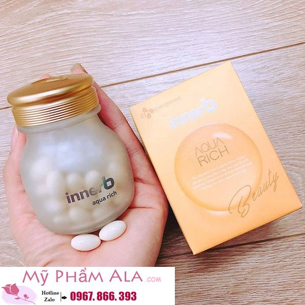 vien-cap-nuoc-va-bo-sung-collagen-innerb-aqua-rich-70-vien