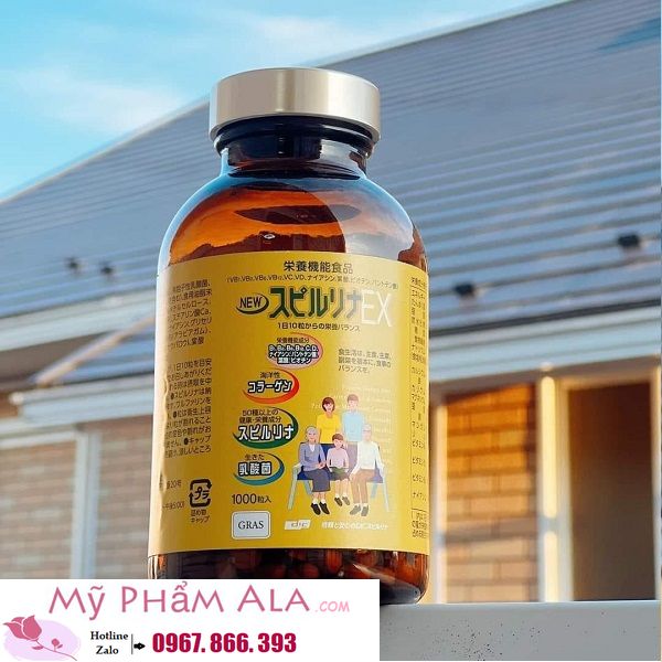 tao-xoan-vang-spirulina-ex-family-dic-nhat-ban
