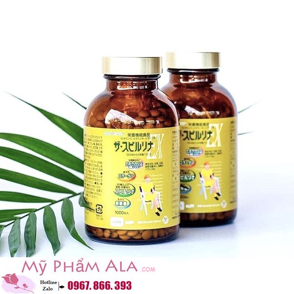 tao-xoan-vang-spirulina-ex-family-dic-nhat-ban