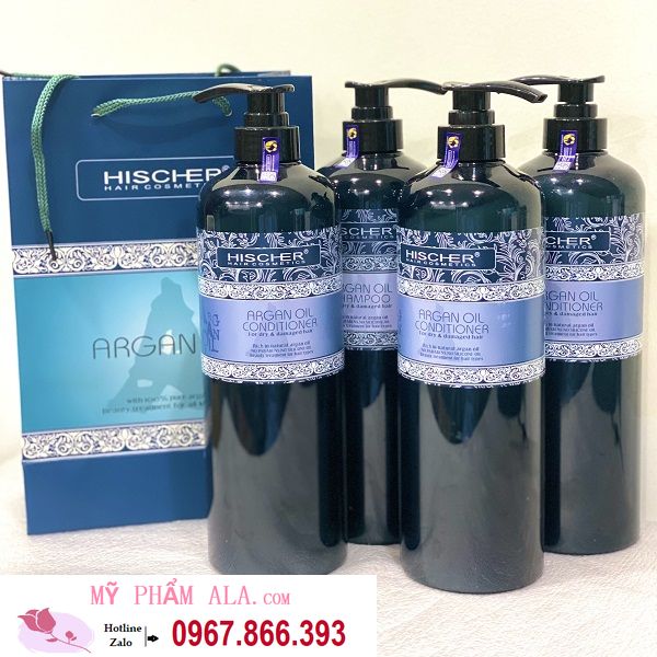 bo-dau-goi-hischer-argan-oil-1000ml