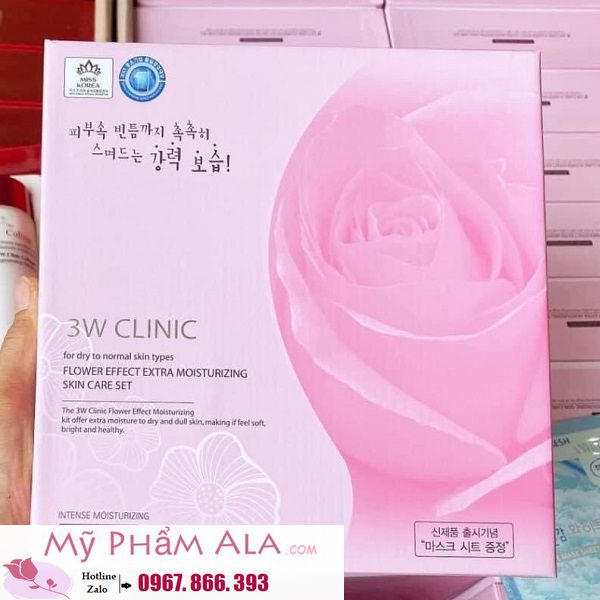 bo-duong-da-3w-clinic-flower-effect-extra-chiet-xuat-hoa-hong