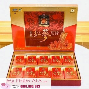 Hồng Sâm Thái Lát Tẩm Mật Ong Sambok Hàn Quốc