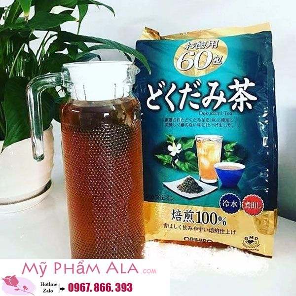 tra-diep-ca-dokudami-orihiro-nhat-ban