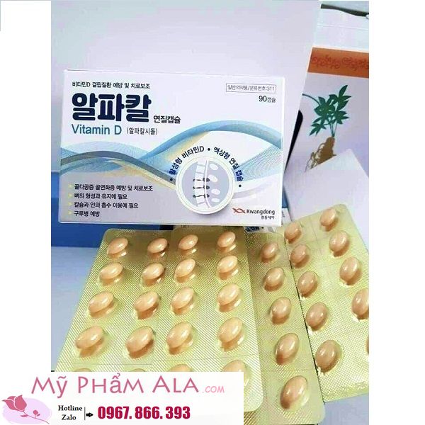 vien-uong-chong-thoai-hoa-cot-song-vitamin-d-kwangdong