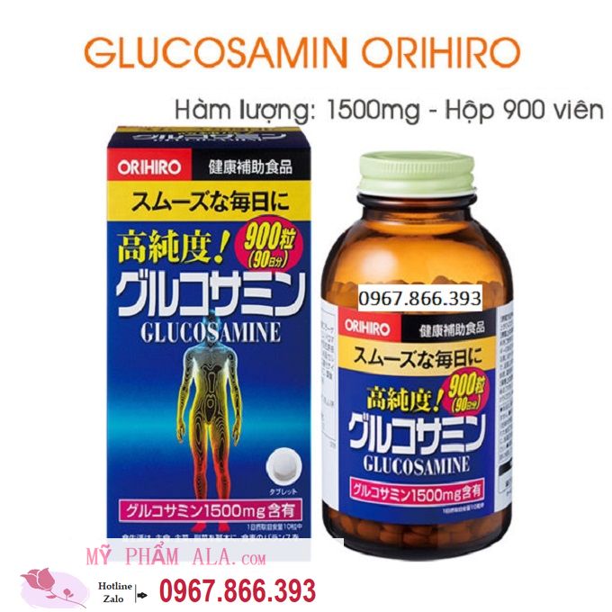 thuoc-khop-Glucosamine-ORIHIRO-Nhật-Bản