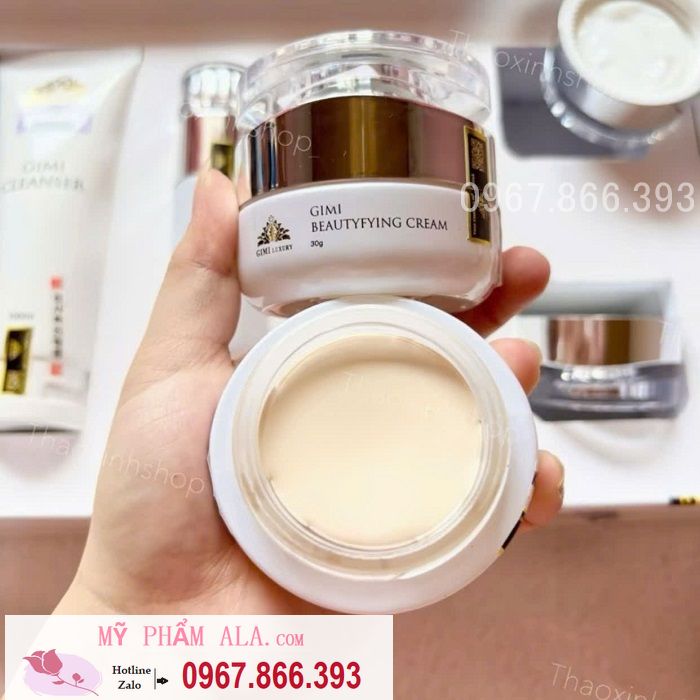 hũ chống nắng gimi trắng